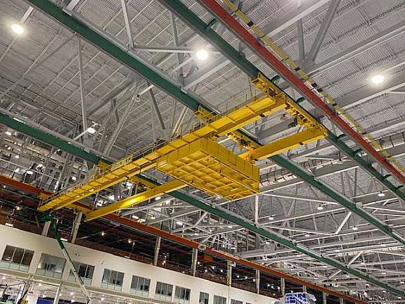 Crane Install Boeing PLR 2