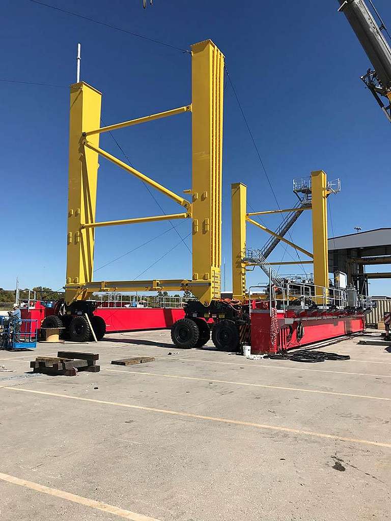 Prolift gantry crane installation